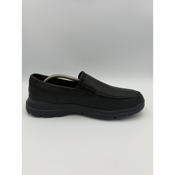 Rockport Men\'s Junction Point Slip-On Size 9.5 H79443 Black Leather Shoes main image 12